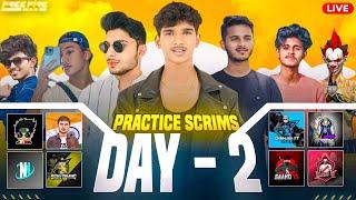 DFG CS LIMITED TOURNAMENT| PRACTICE DAY 2 | NG , NXT , DFG| FREE FIRE IN TELUGU #dfg #freefire