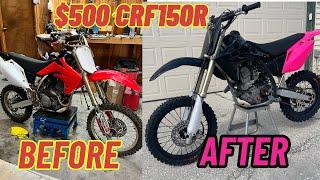 $500 CRF150R gets a major Transformation