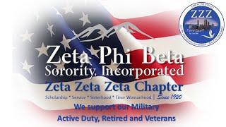 Zeta Zeta Zeta Chapter of Zeta Phi Beta Sorority, Inc. - Support Our Military