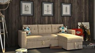 Sofa cum bed: Fabric Sofa cum bed Online @ Cheapest Price | Sofa bed design - Wooden Street