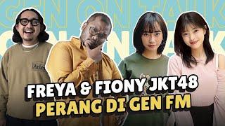 SIARAN GEN FM DIACAK-ACAK SAMA FREYA & FIONY JKT48 | DJ SORE 48