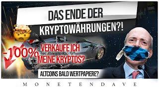 Kryptowährungen bald Wertpapiere? | zahle ich jetzt endgültig aus!? | Krypto Realtalk