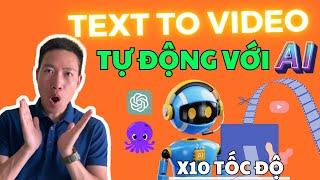 Cách biến Văn Bản Thành Video Tự Động bằng AI với ChatGPT và Pictory | Không Cần Lộ Mặt