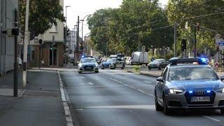 (Alles hintereinander) 3x Polizei Ludwigshafen auf Einsatzfahrt