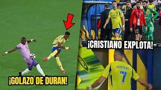 ¡GOLAZO de Jhon Durán y Cristiano se va FURIOSO!¿CULPA del COLOMBIANO?