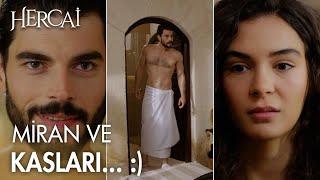 Miran çıplak çıkıncı Reyyan'ın heyecandan dili tutuldu - Hercai 21. Bölüm