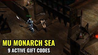 MU MONARCH SEA | 9 ACTIVE GIFT CODES