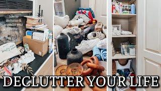 SMALL HOUSE CLEAN, DECLUTTER & ORGANIZE 2024 | HOW TO DECLUTTER YOUR HOME | HOME ORGANIZATION IDEAS