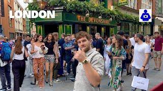 London Summer Walk  West End, Piccadilly Circus, Chinatown to SOHO | Central London Walking Tour