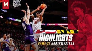 Maryland Men's Basketball Highlights | Northwestern