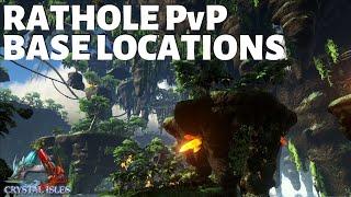 Rathole Hidden PvP Base Locations | ARK | ARK: Survival Evolved Crystal Isles