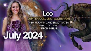 Leo: Manifest Your Dreams with Cosmic Ease! July's Luckiest Transit (2024)