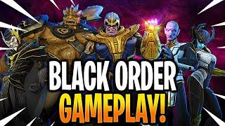 *NEW* BLACK ORDER GAMEPLAY! - MARVEL Strike Force - MSF