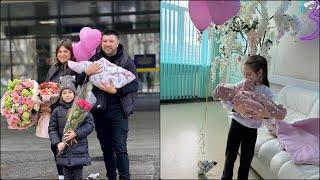 МЫ ДОМА️ Первая встреча с сестрёнкой!