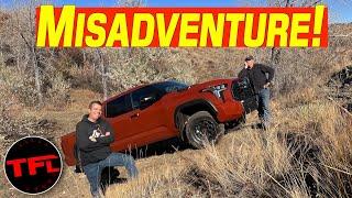 2024 Toyota Tundra TRD Pro Off-Road Review: NARROWLY Escaped Major Trail Damage!