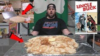 I Just Watched The Movie "Uncle Buck" So I Made This GIGANTIC Pancake | L.A. BEAST