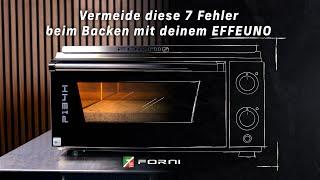 Vermeide diese 7 Fehler beim Backen mit deinem EFFEUNO