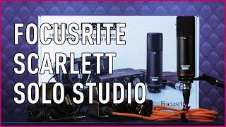 Focusrite Scarlett Solo Studio Audio Interface I Bax Music