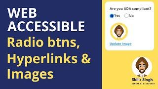 How to make HTML form elements Web Accessible (Part 1)? | Digital Accessibility Tutorial