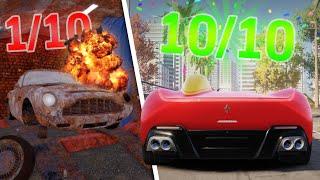 1 Visit VS 1,000,000,000 Visits Roblox Car Games!