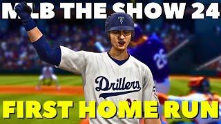 FIRST HOME RUN! | MLB The Show 24 Road To The Show