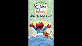 Closing To Elmo's World: Wake Up With Elmo! (2002 VHS)