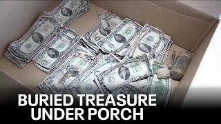 Man discovers more than $2,000 in cash from 1934 hidden under his porch