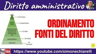 Corso BASE - lezione 1 - Ordinamento e fonti del diritto (04/01/2020)