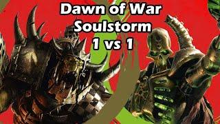 Dawn of War Soulstorm: 1 vs 1 Orks (Dash) vs Necrons (Bloody Monster)