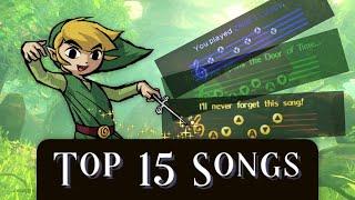THE Top 15 Zelda Songs of ALL TIME - (imo)