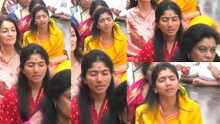 Sai Pallavi and her Pooja Kannan Visuals At Puttaparthi Sai Babu Temple | Sai Pallavi Latest Video