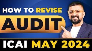 How to Prepare for CA Inter Audit for May 2024 Exam | Guidance & Motivation | Neeraj Arora