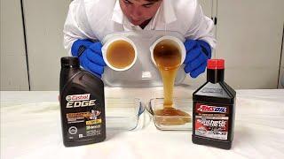 Castrol Edge vs AMSOIL 5W-30 Cold Flow Challenge