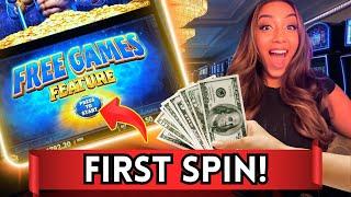 EPIC $50 First Spin JACKPOT! On Legends of the Deep Slot Machine