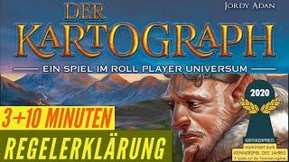 Der Kartograph Regeln Anleitung - nominiert Kennerspiel des Jahres 2020