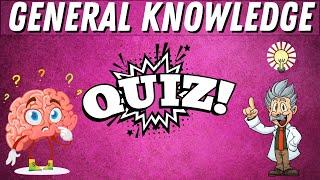 General Knowledge & Trivia Quiz - Challenge yourself and try to beat 20! With English audio.