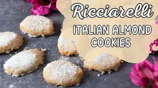 Get Ready for the MOST DELICIOUS Italian Almond Cookies You've Ever Tasted: The Ricciarelli