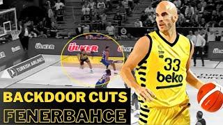 Favourite basketball set plays: Backdoor cuts — Fenerbahce