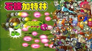 PvZ 2：石楠花加特林测试！追踪技能防不胜防【豆姐说游戏】