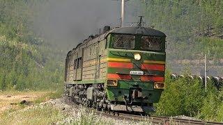 "БАМ-2007". Часть 3 / "BAM-2007" Part 3. Railway travel (RZD, Taksimo, Kodar)