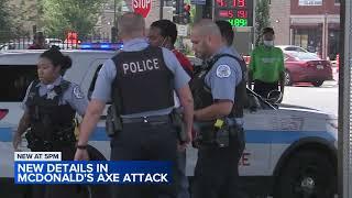 Man charged with axe attack in Chicago McDonald's