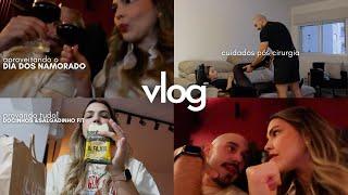 SAINDO PELA PRIMEIRA VEZ, DIA DOS NAMORADOS, BRINCOS HAILEY BIEBER, PROVANDO COMIDA FIT #vlog