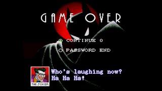 Game Over: Adventures of Batman and Robin (SNES)