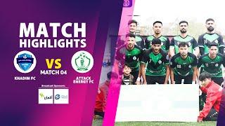 Afghanistan Champions League S 03 - Khadim FC Vs Attack Energy FC - Match 04 Highlights