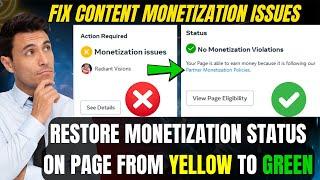 How To Fix Content Monetization Issues | Remove Monetization Policy Violations Fast 2024(New Update)