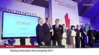 Gdańsk na czele Rankingu Samorządów Rzeczpospolitej 2014!