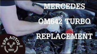 Mercedes OM642 v6 cdi Turbo replacement & inlet port shut off motor
