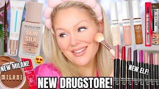I Tried ALL the VIRAL New *DRUGSTORE* Makeup So You Don't Have To  New Drugstore Makeup Tutorial