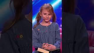 UNBELIEVABLE Animal Impressions from 8 Year Old Jessica on Britain's Got Talent! #shorts