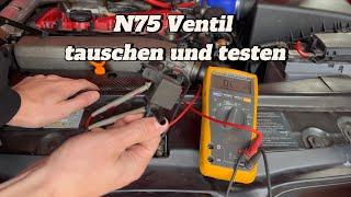 N75 Ventil - testen und tauschen - Ladedruckregelventil